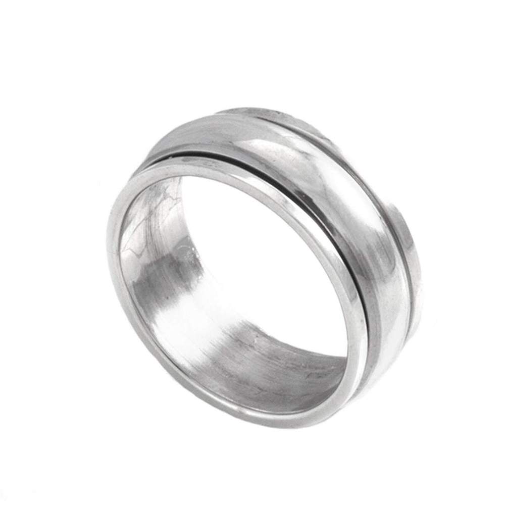Spinner Rings – Silver by Victoria