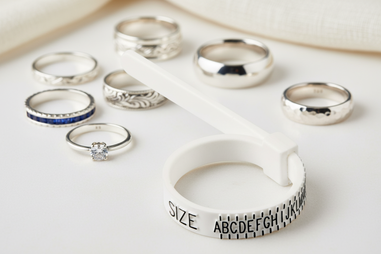 UK Ring Sizer - A - Z