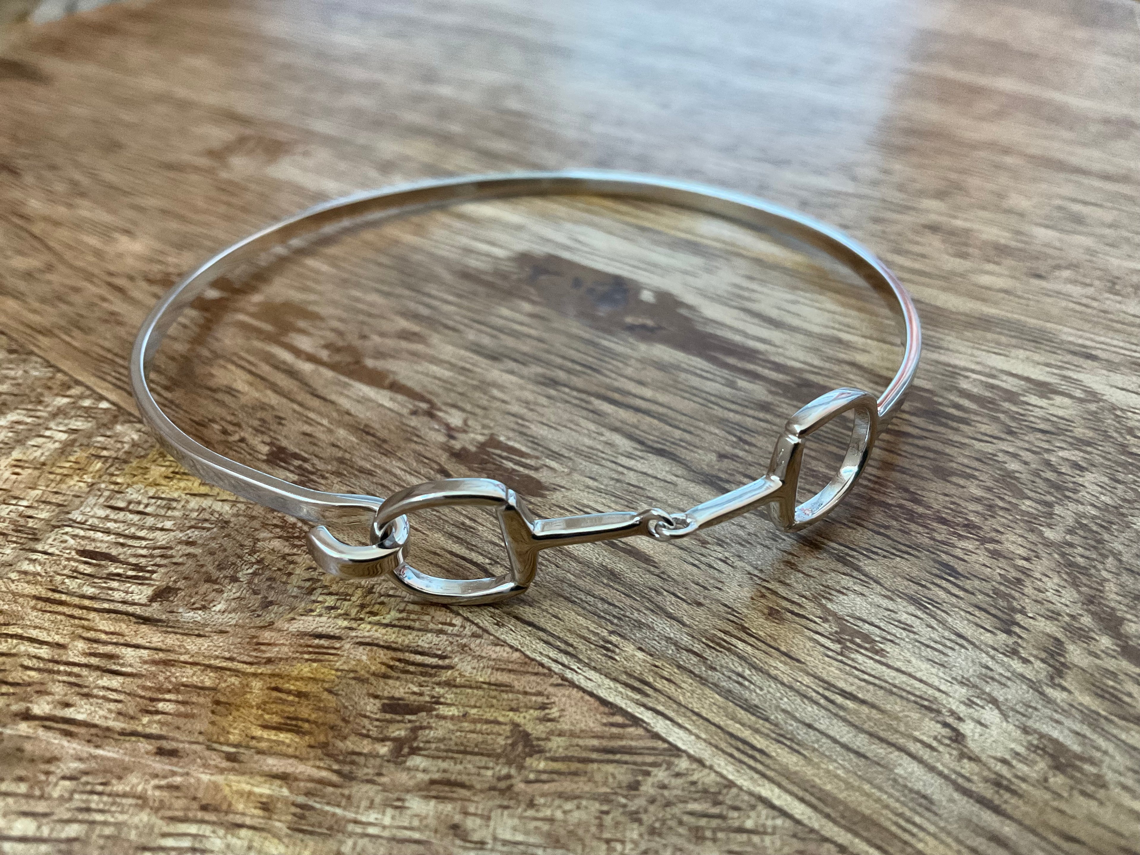 Snaffle Bit Bangle