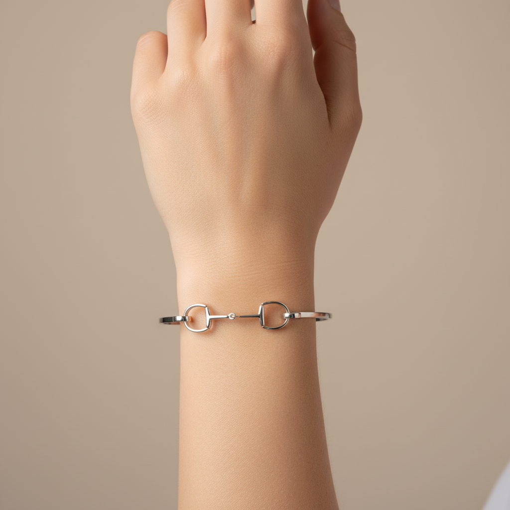 Snaffle Bit Bangle