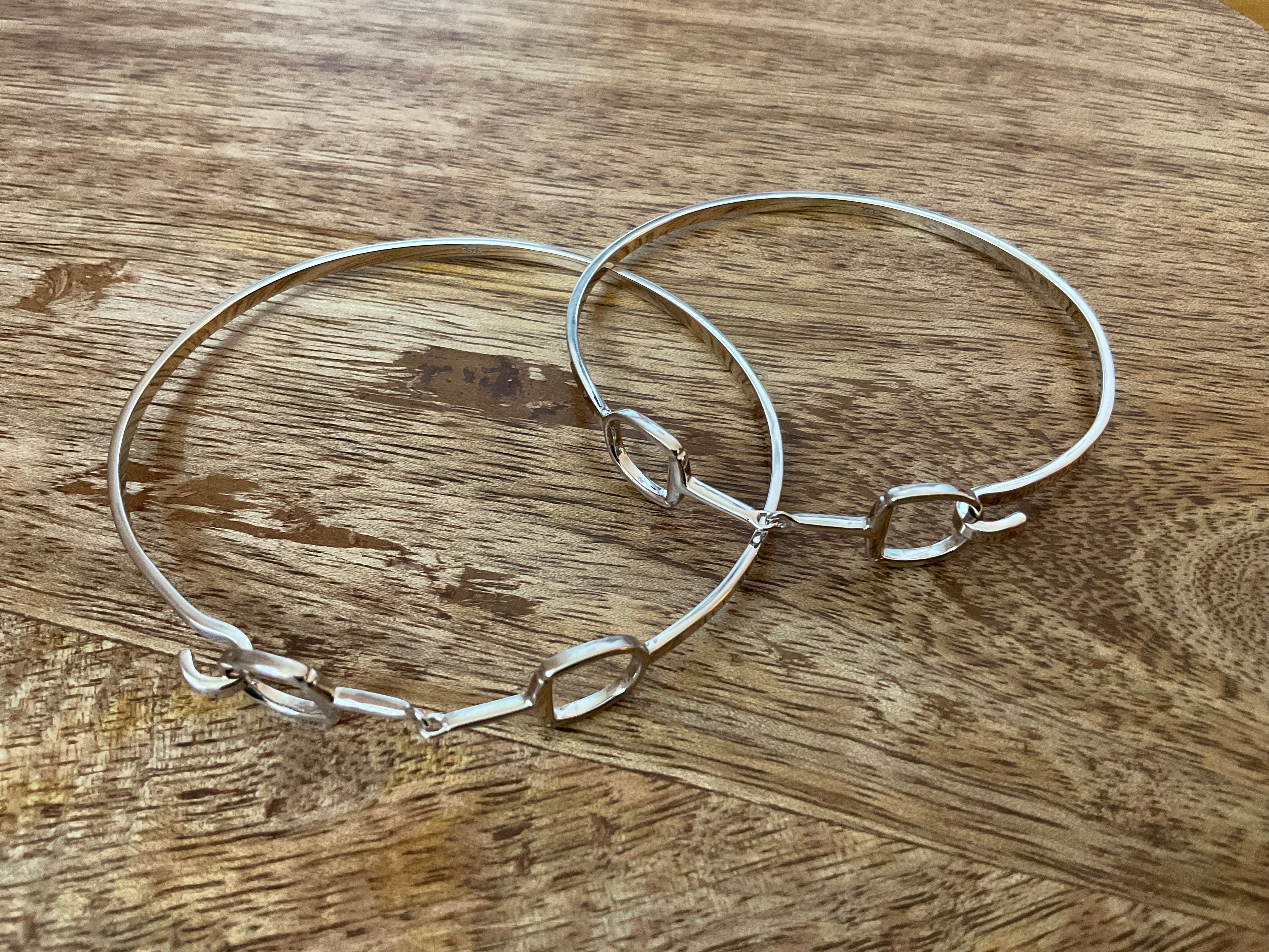 Snaffle Bit Bangle