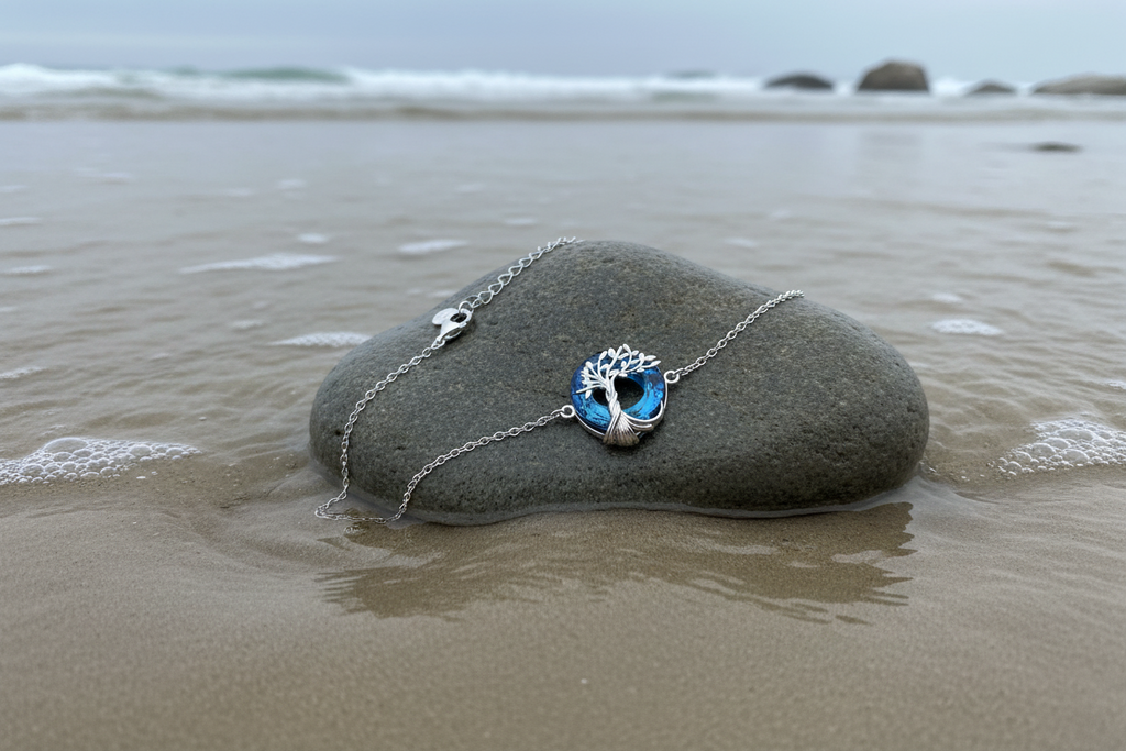 Tree Of Life Bracelet - Blue