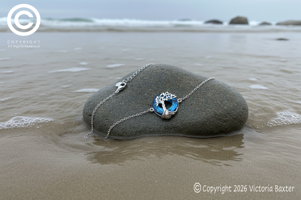 Tree Of Life Bracelet - Blue