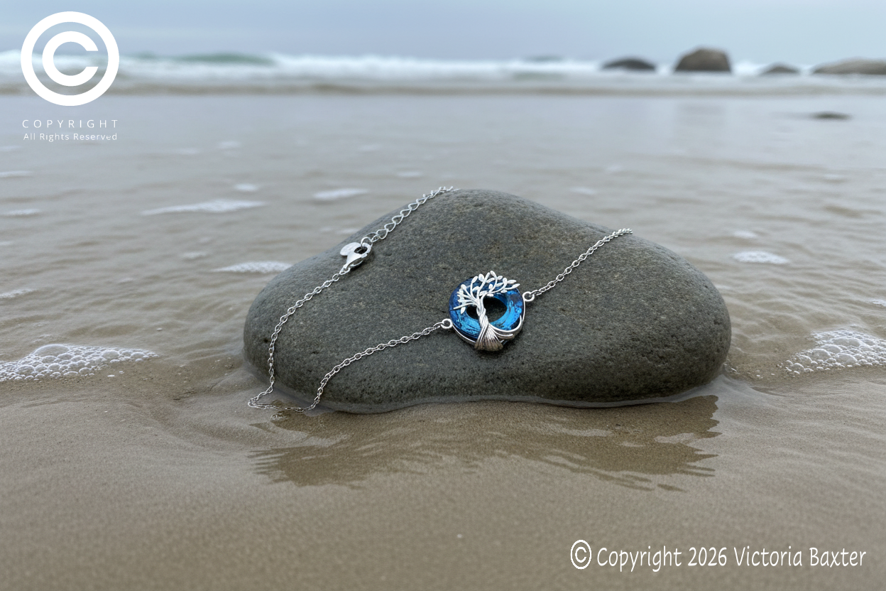 Tree Of Life Bracelet - Blue