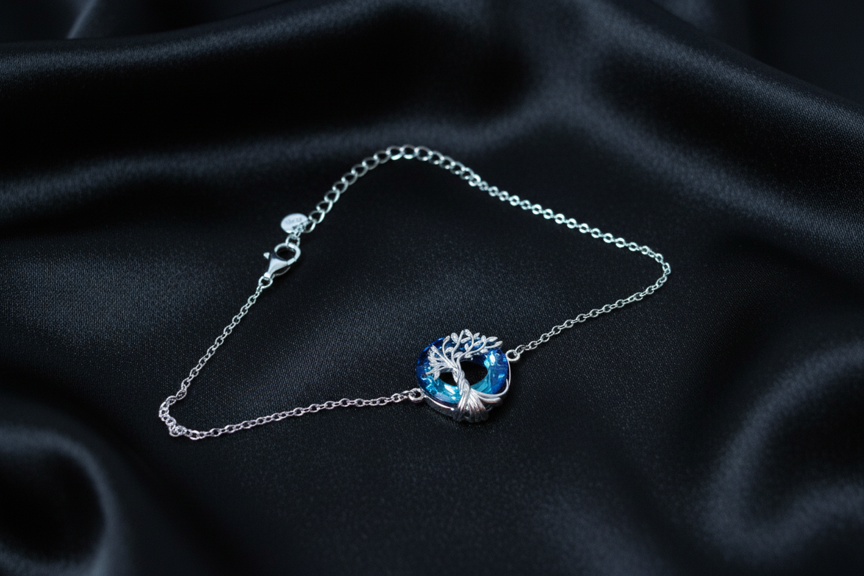 Tree Of Life Bracelet - Blue