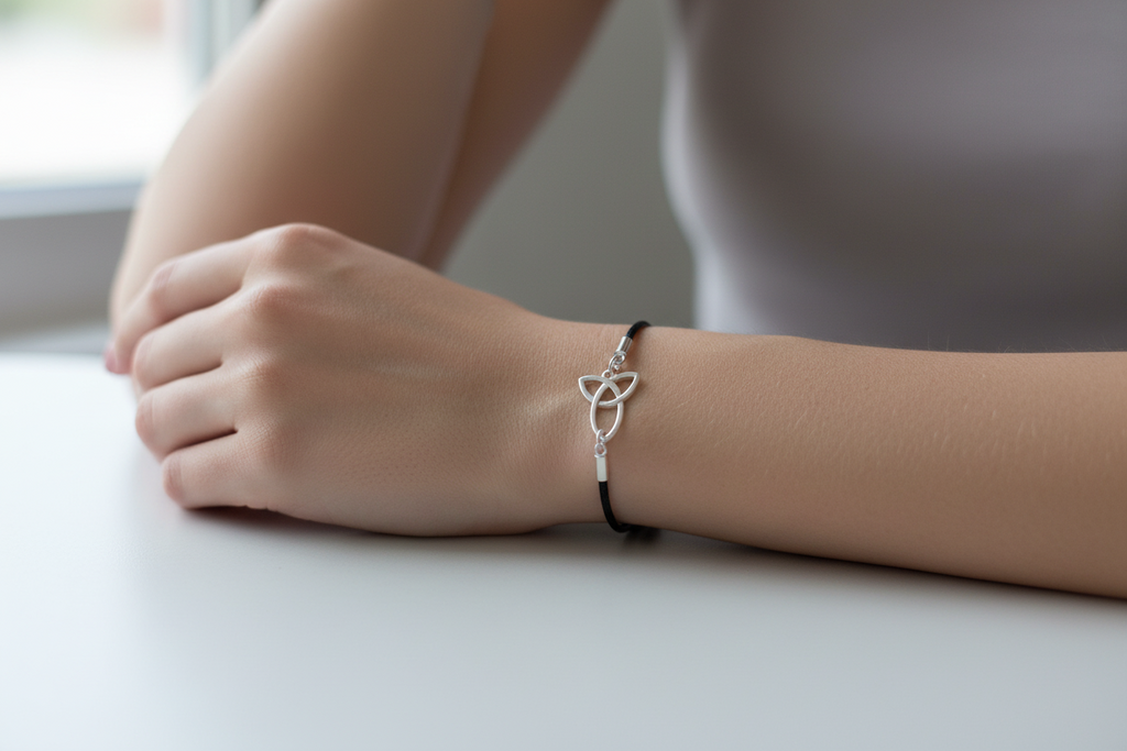 Triquetra Adjustable Bracelet