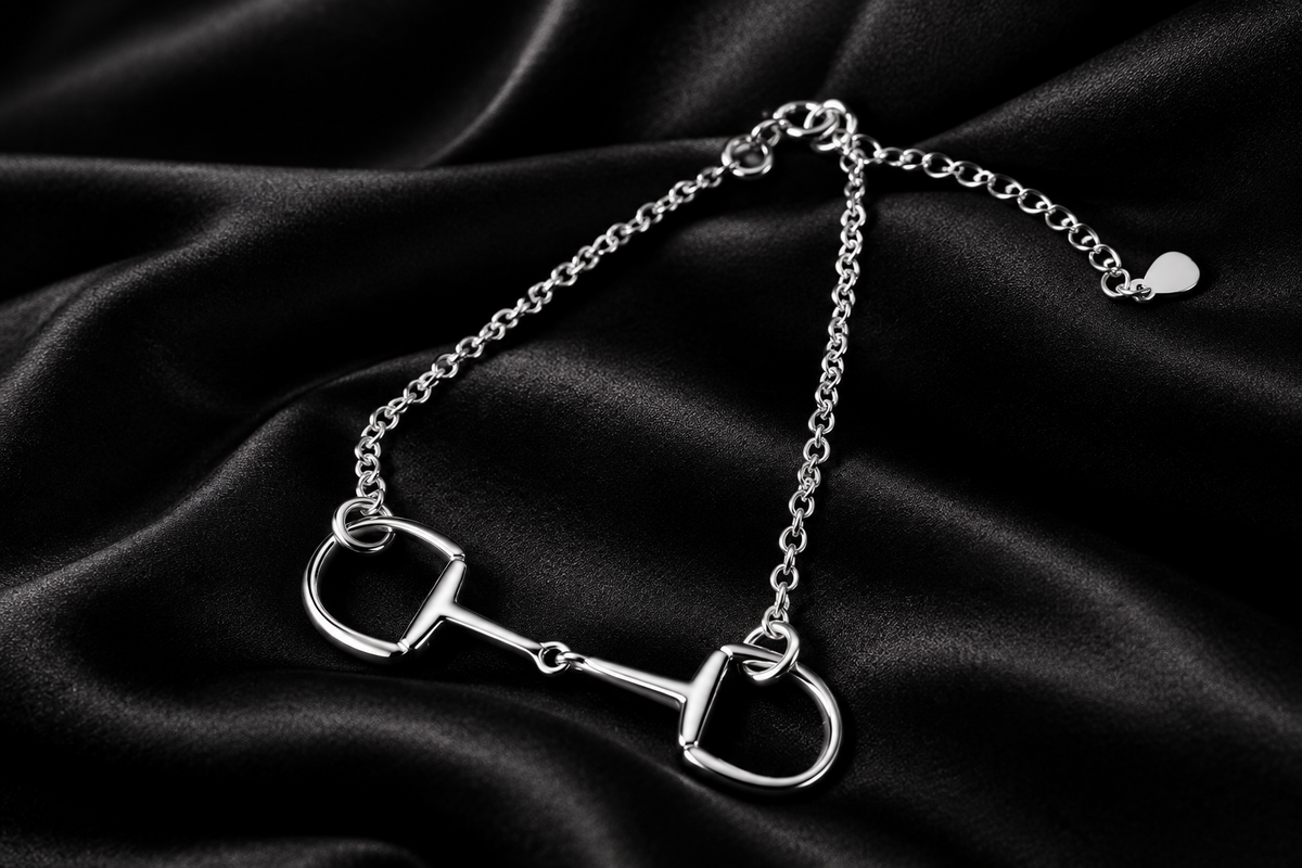 Snaffle Bit Equestrian Bracelet