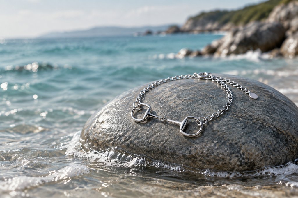 Snaffle Bit Equestrian Bracelet