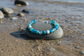 Blue Agate Gemstone Bracelet