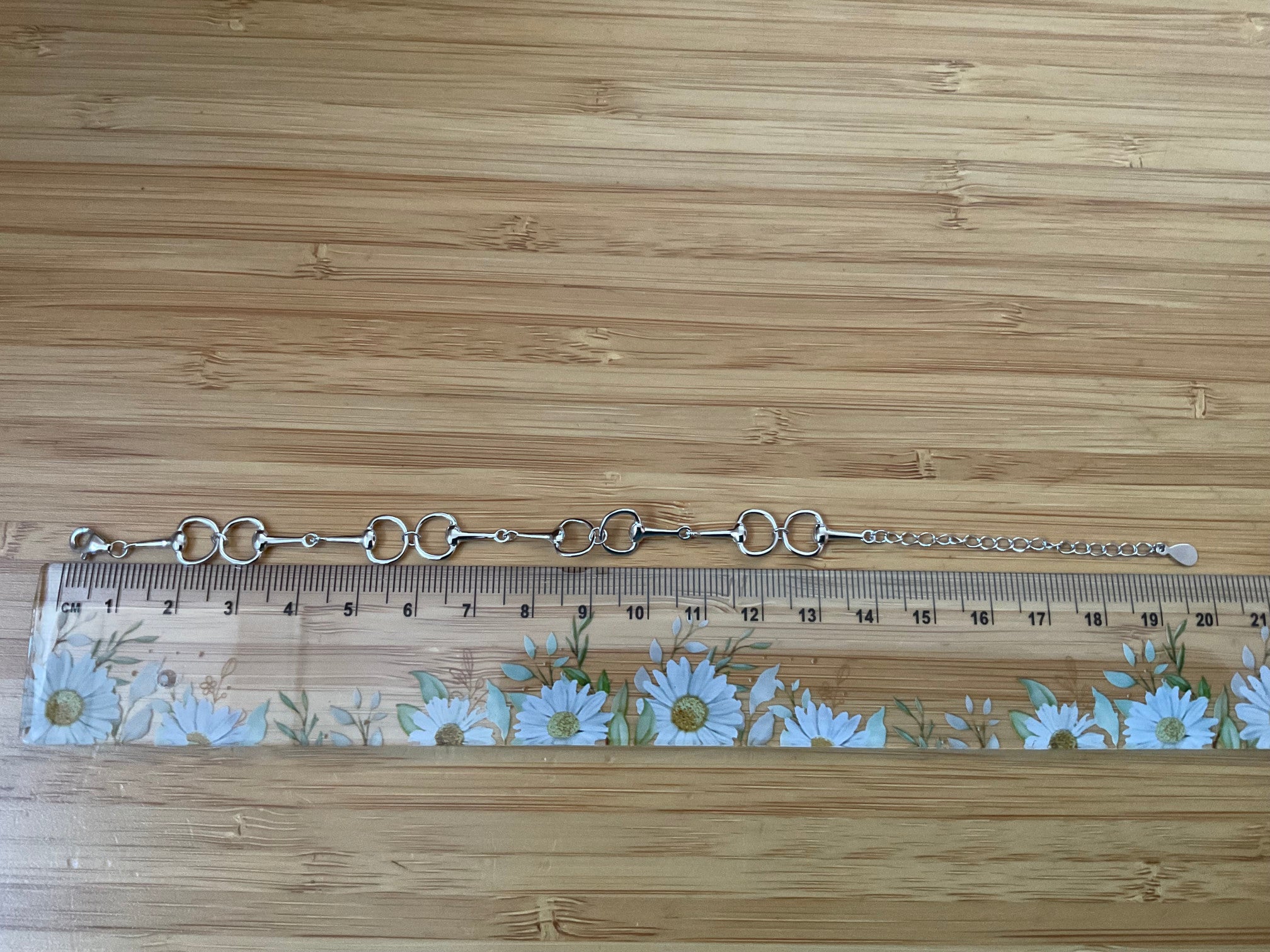 Snaffle Bit Multi Linked Equestrian Bracelet