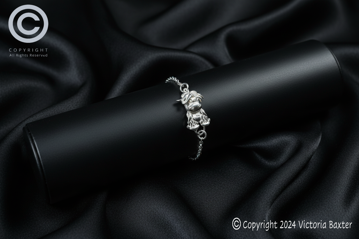 Highland Cow Bracelet
