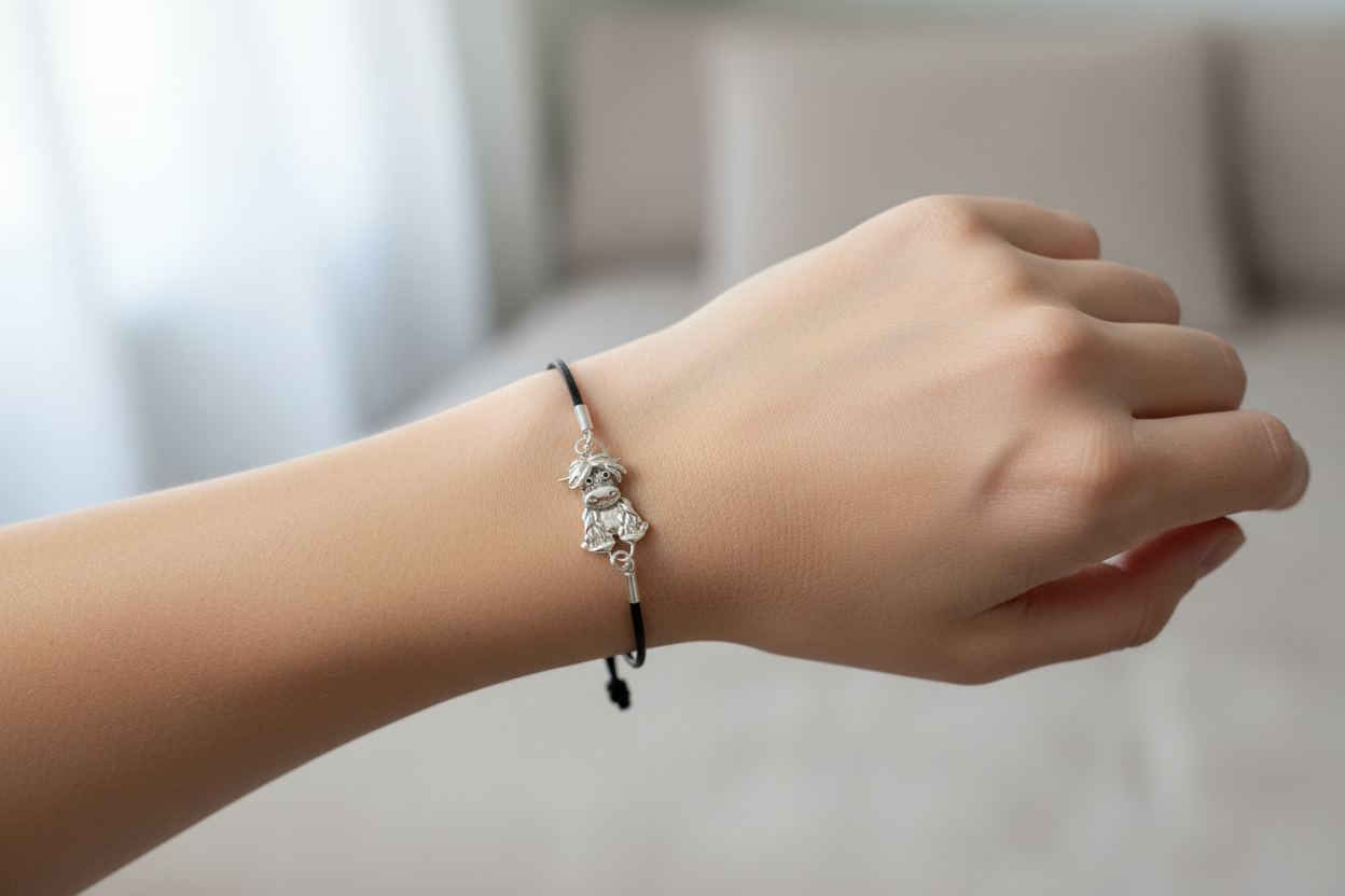 Highland Cow Adjustable Bracelet