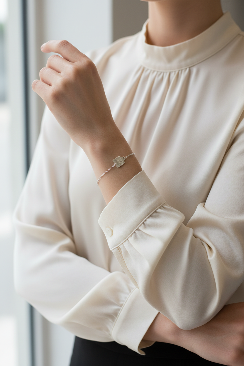 Cow Tag Bracelet