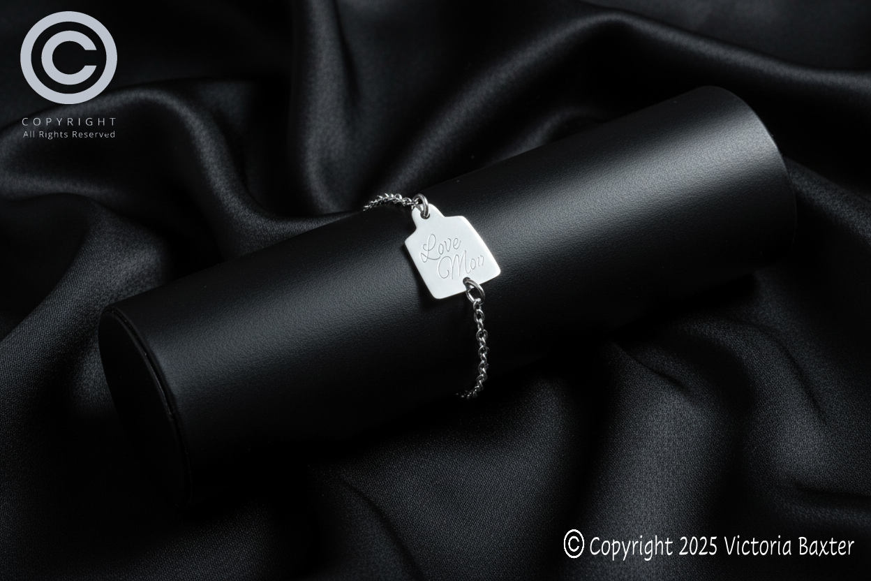 Love Moo Cow Tag Bracelet