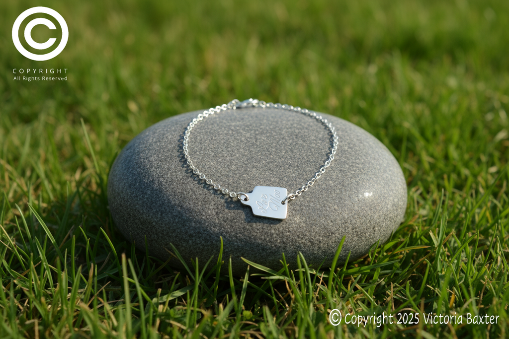 Love Moo Cow Tag Bracelet