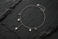 Heart Tassle Ankle Bracelet