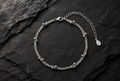 Silver Ball Ankle Bracelet