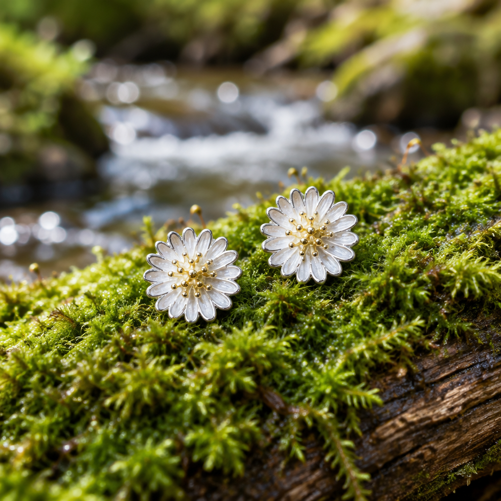 Daisy Stud Earrings