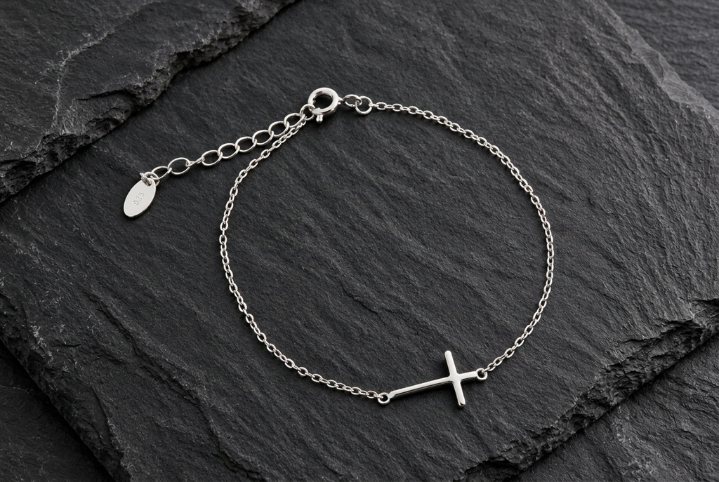 Crucifix Ankle Bracelet