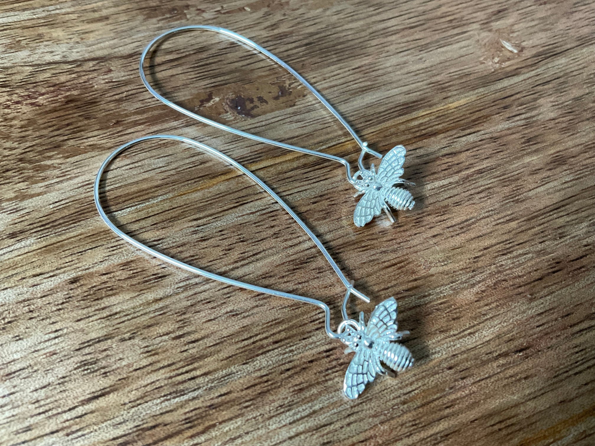 Bee Long Dangle Earrings
