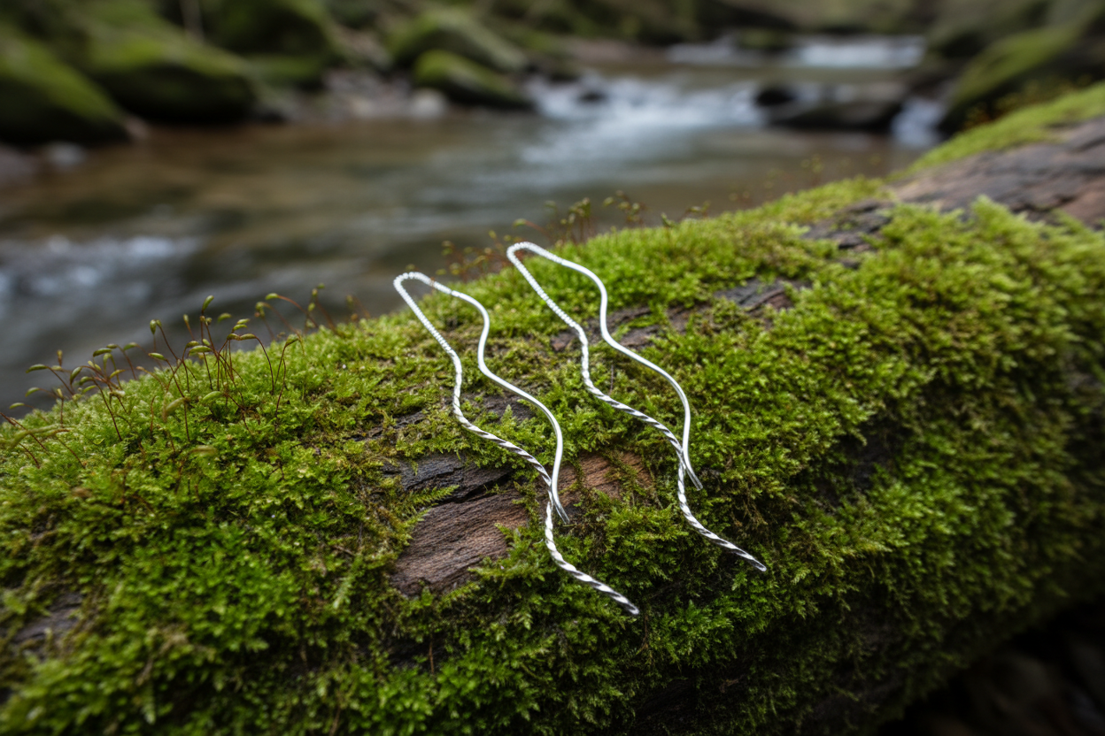 Spiral Threader Earrings