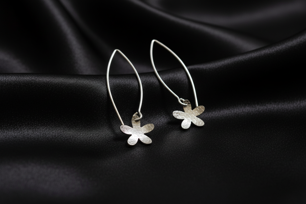 Flower Dangle Earrings