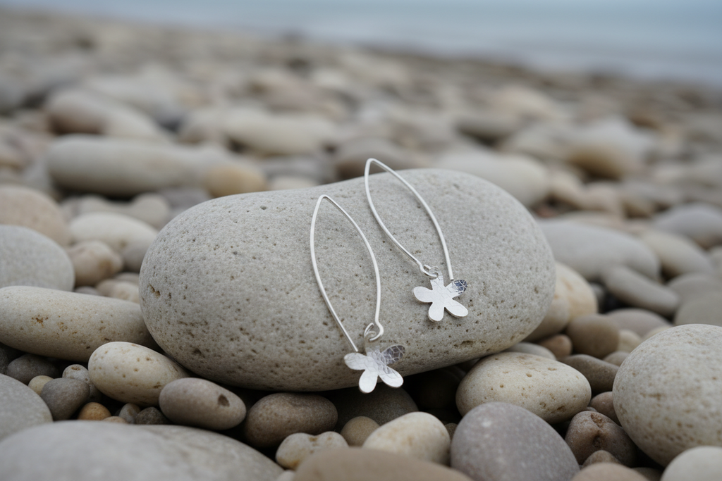 Flower Dangle Earrings