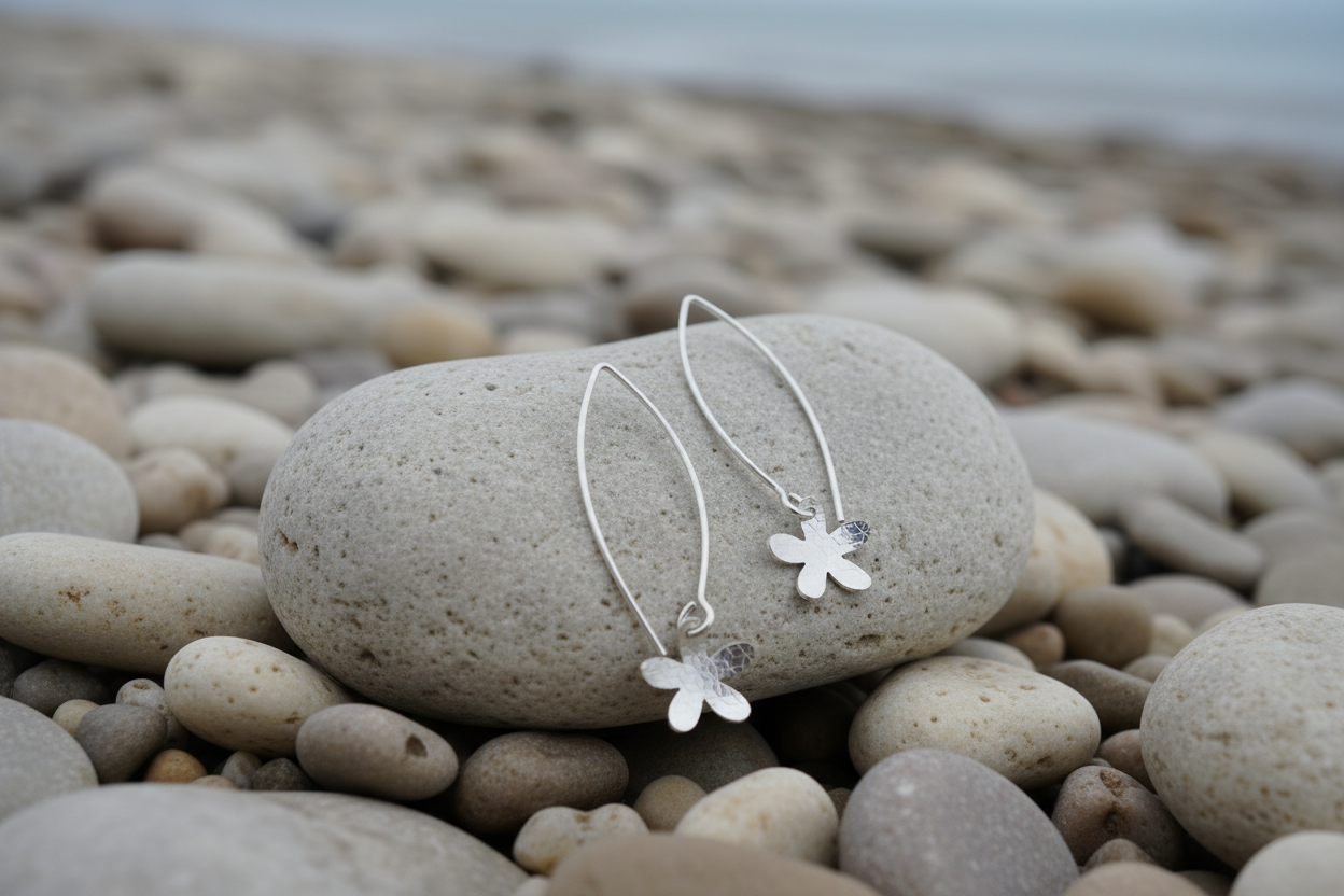 Flower Dangle Earrings