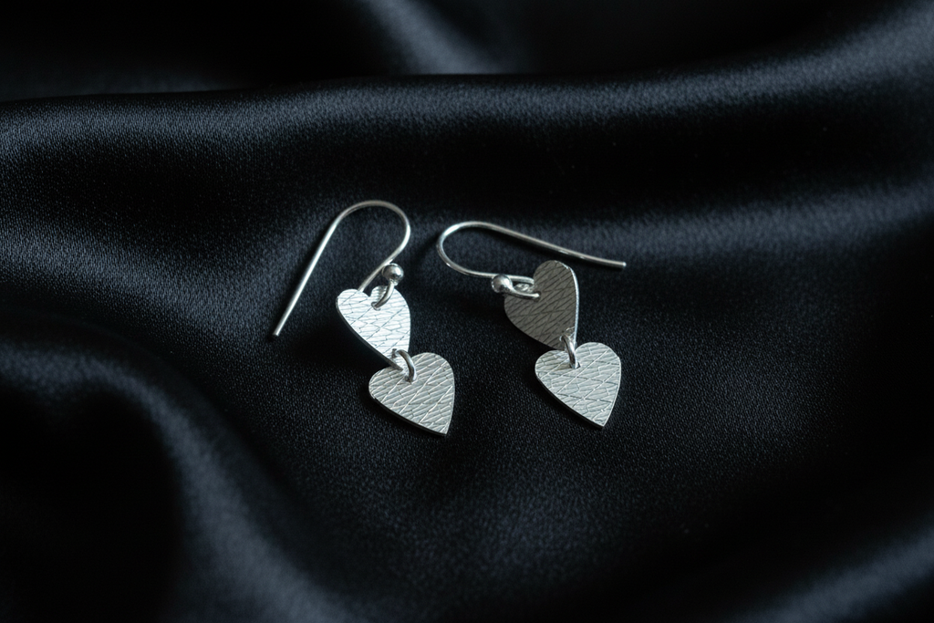 Heart Dangle Earrings
