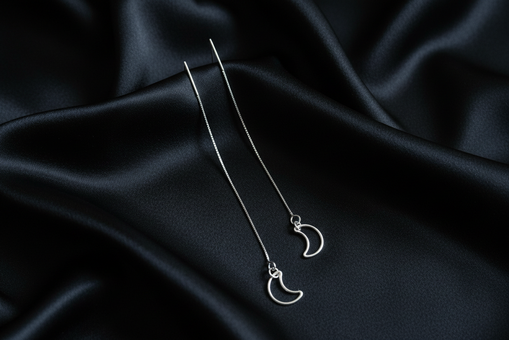 Moon Threader Earrings