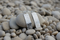 Poppy Etched Rectangle Dangle Earrings