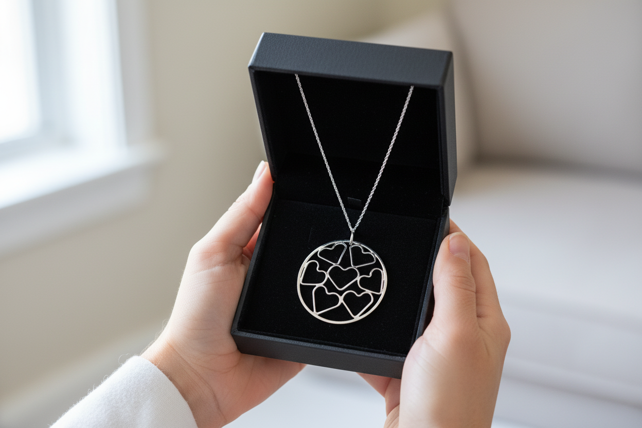 Heart Pendant & Chain