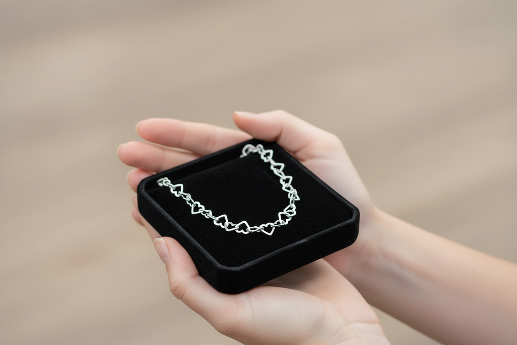 Heart Linked Necklace