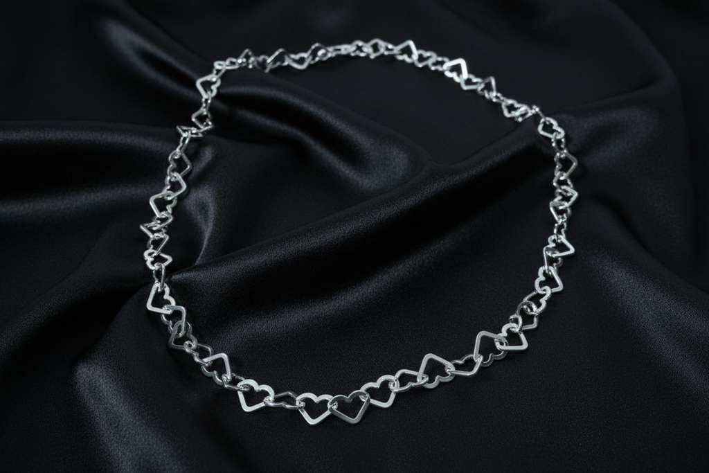 Heart Linked Necklace