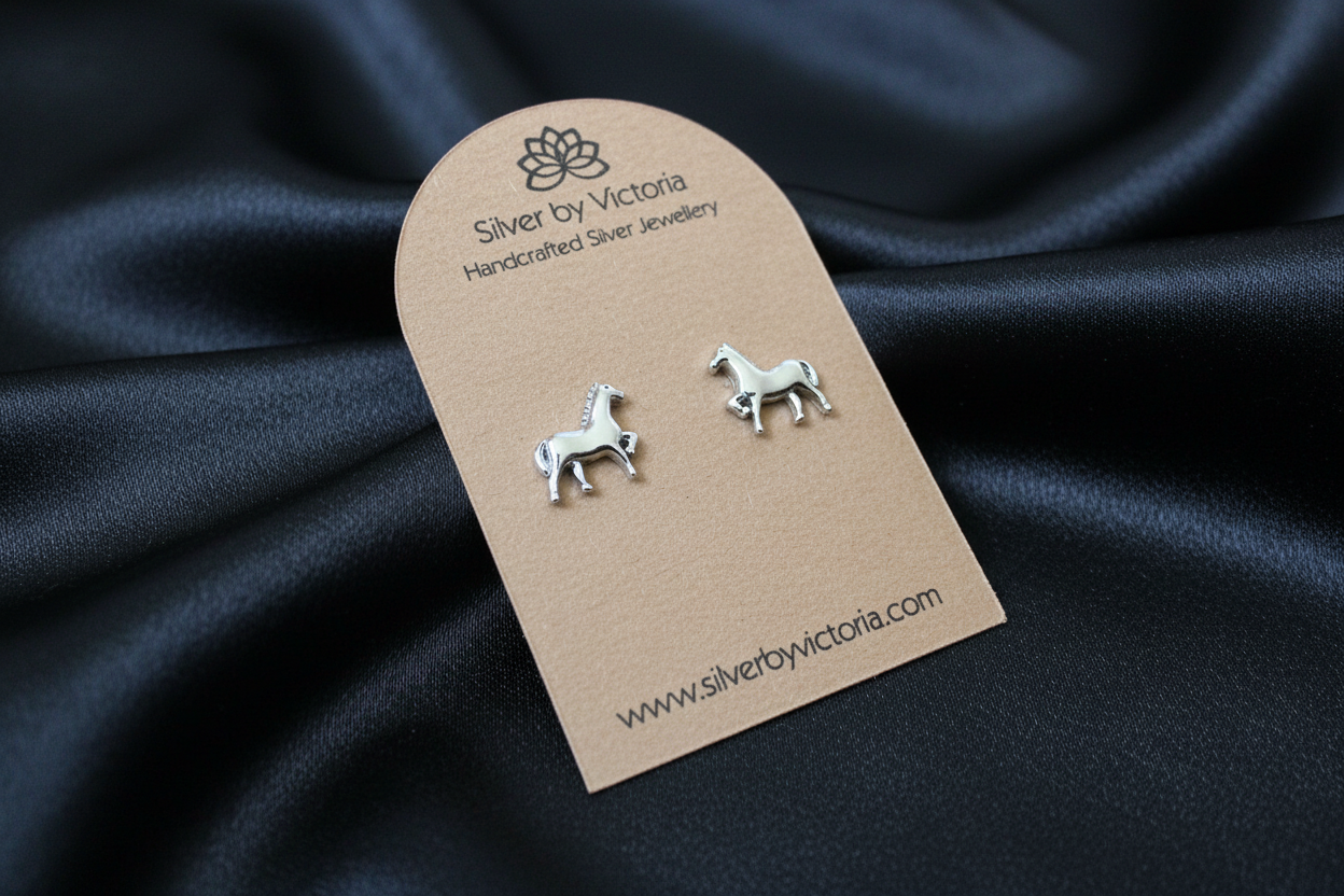 Horse Stud Earrings