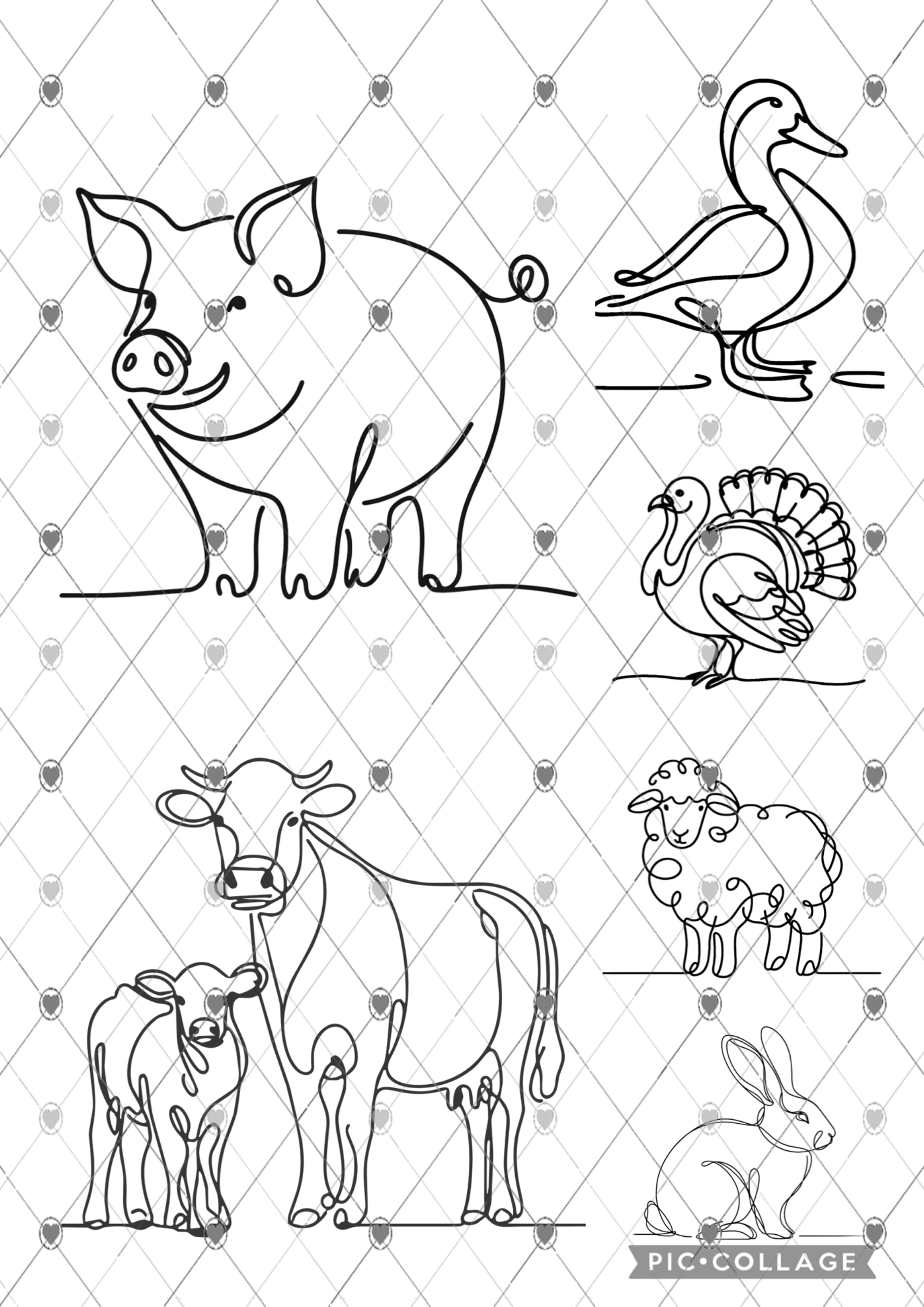 Cow Tag Pendant & Chain