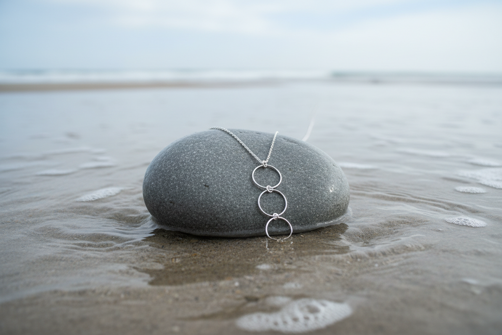 Multi Circle Pendant & Chain
