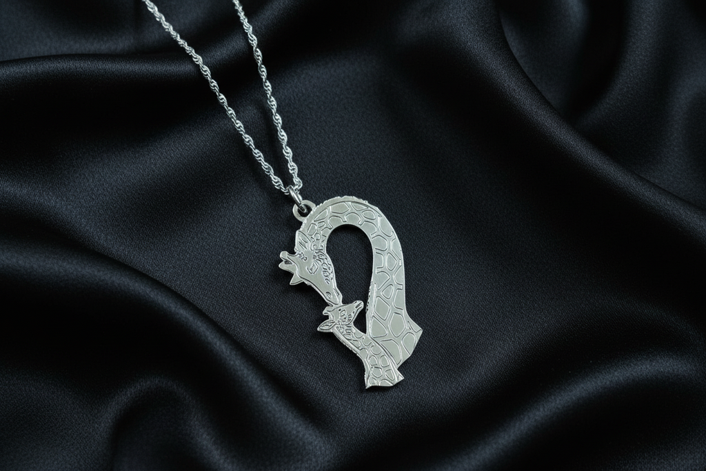 Giraffe Pendant & Chain