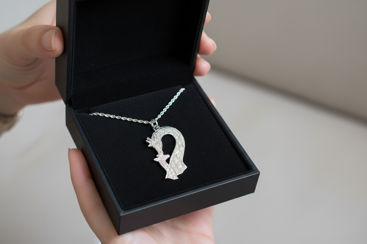 Giraffe Pendant & Chain