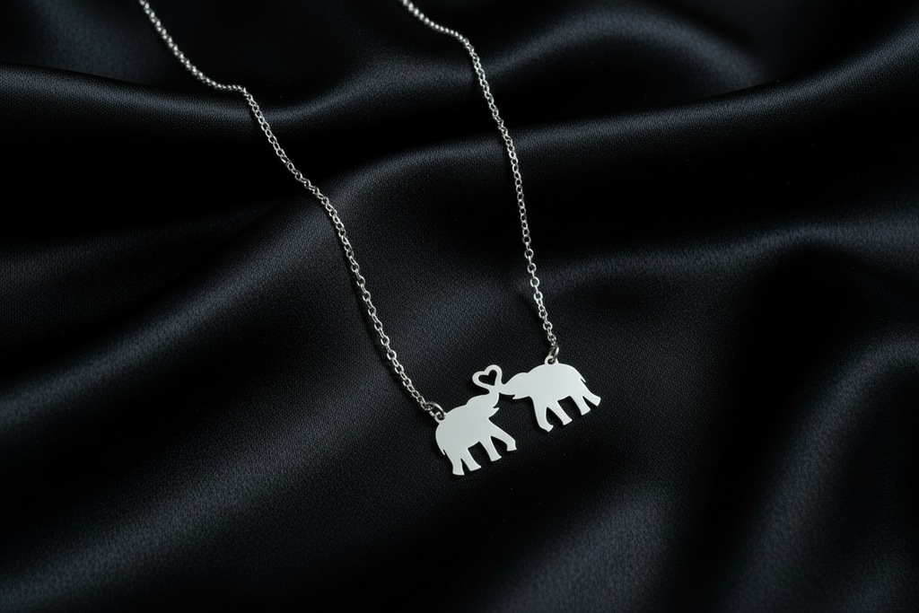 Elephant Love Necklace