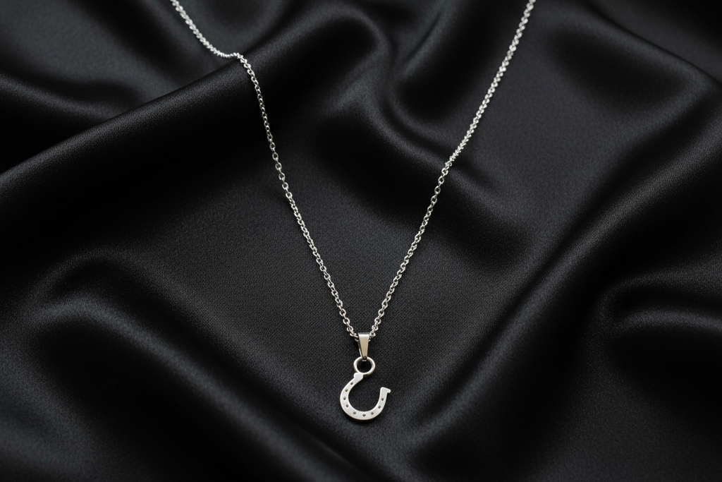 Horseshoe Pendant & Chain