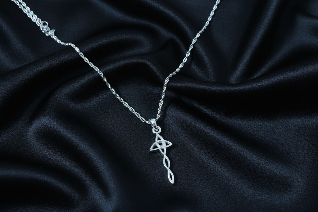 Pendant a Chadwyn Geltaidd Triquetra