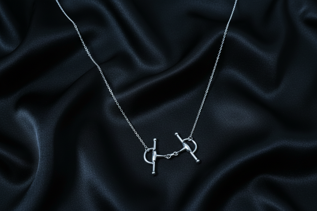 Full Cheek French Link Snaffle Bit Necklace