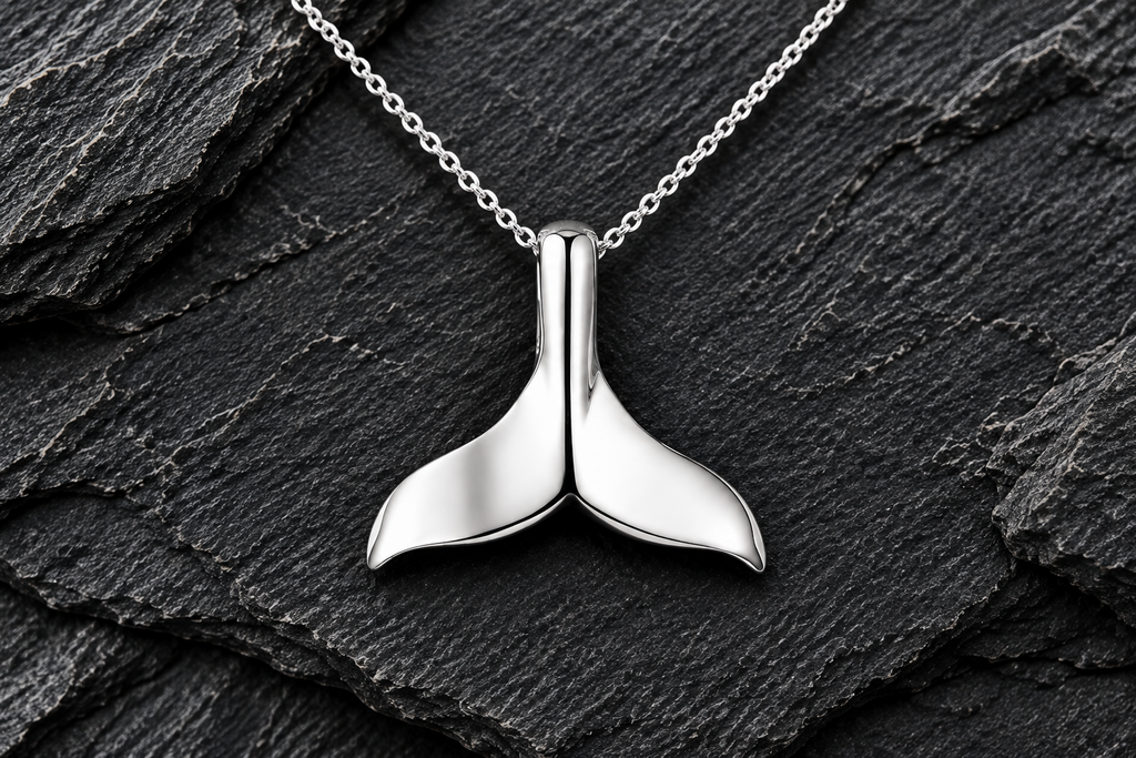 Mermaid Tail Pendant & Chain
