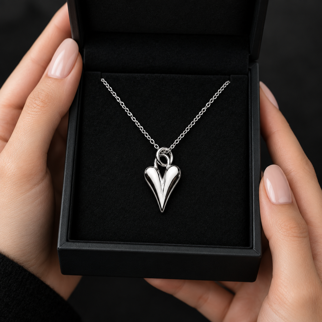 Heart Pendant & Chain