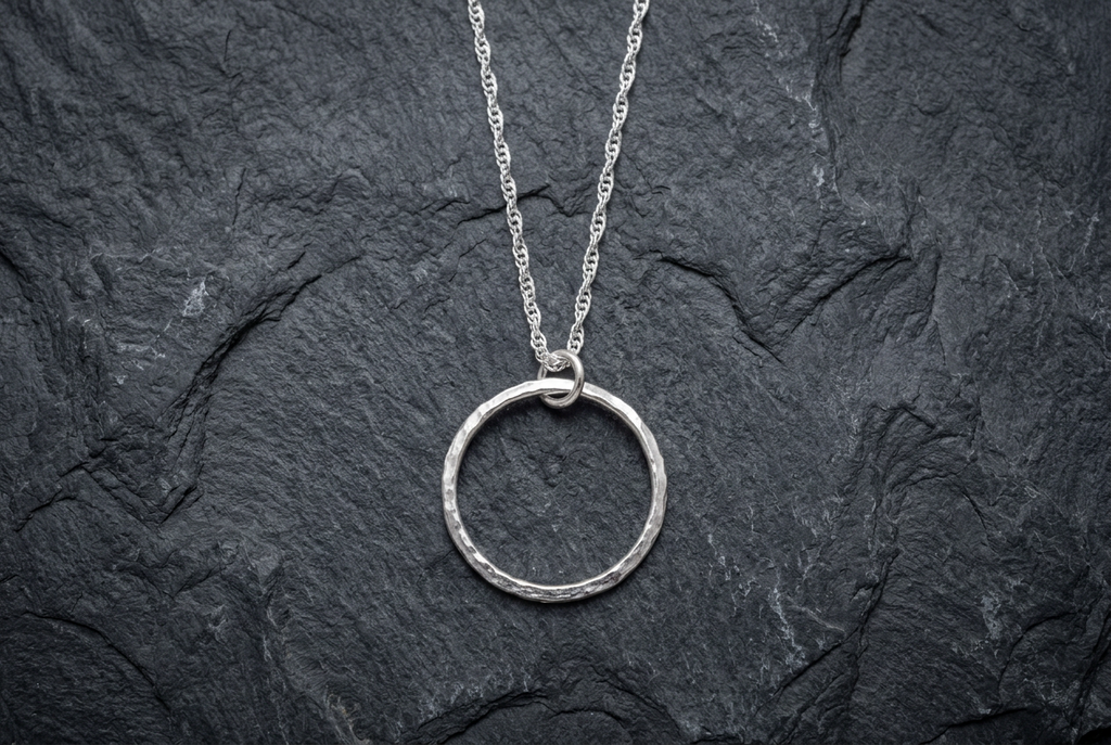 Infinity Circle Pendant & Chain