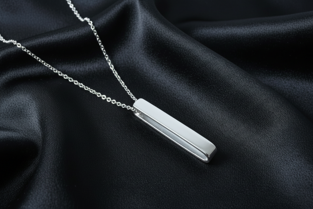 Sheep Tag Pendant & Chain