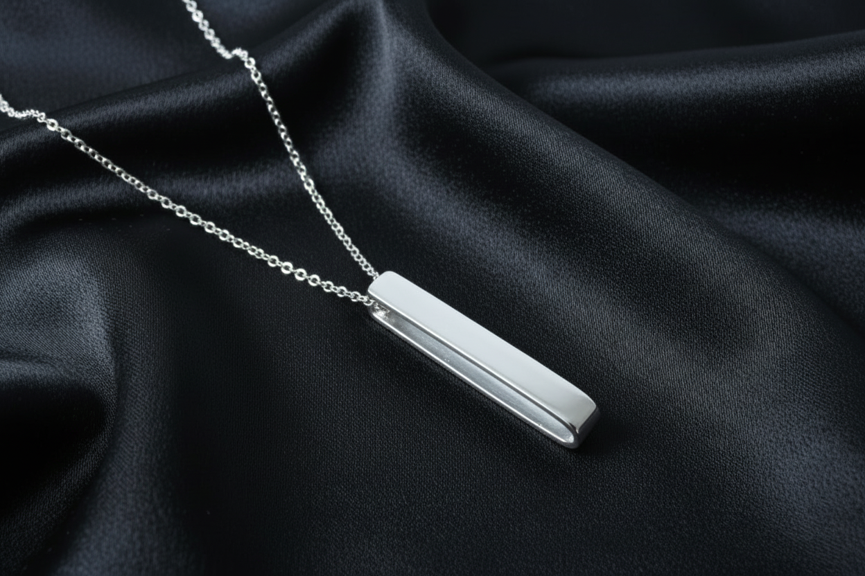 Sheep Tag Pendant & Chain