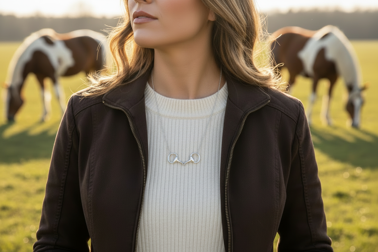 Snaffle Bit Necklace