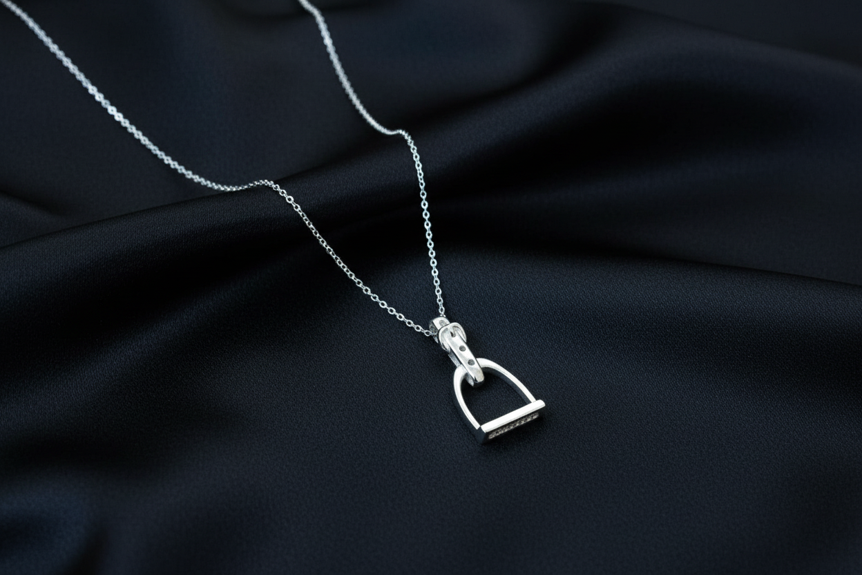 Stirrup Pendant & Chain